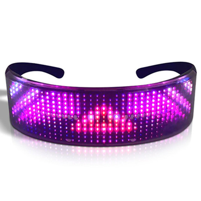 شیشه های LED قابل برنامه ریزی درخشان بلوتوث 4.0 تمام رنگی درخشان