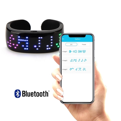گوشی هوشمند کنترل از راه دور LED دستبند برنامه ویرایش پیام رسم