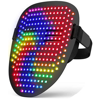 تغییر چهره هالووین Led Mask USB Rechargaeble برای مهمانی Cosplay