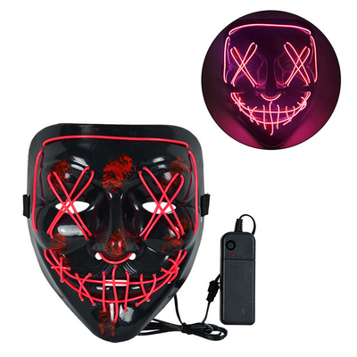 ماسک صورت LED هالووین پاکسازی کنید