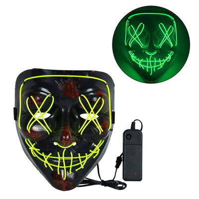 ماسک صورت LED هالووین پاکسازی کنید