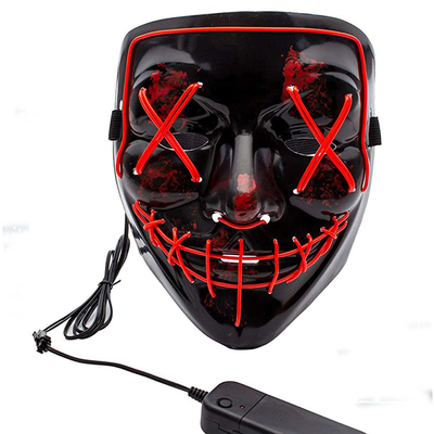Maskerade Light Up Purge Mask Luminous با 10 رنگ متفاوت