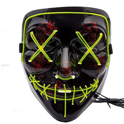 Maskerade Light Up Purge Mask Luminous با 10 رنگ متفاوت