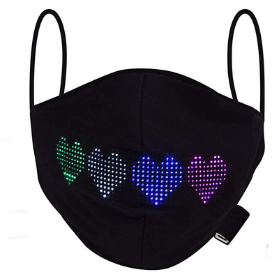 نمایشگر الکترونیکی دیجیتال ماسک صورت LED قابل برنامه ریزی برای جشن کریسمس