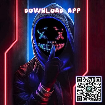 برنامه قابل برنامه ریزی Halloween Led Mask Face For Cosplay Masquerade
