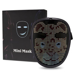 ماسک تعویض کامل صورت LED انفجاری Tiktok برای کودکان قابل شارژ USB