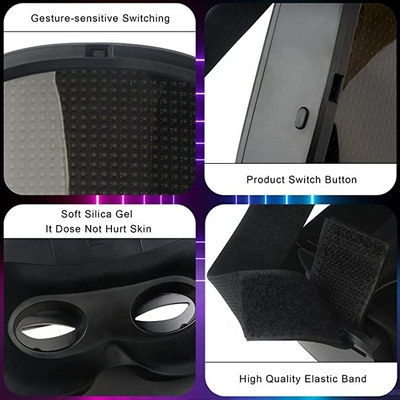 سفارشی Faces Bluetooth LED Mask Control APP DIY for Halloween Cosplay Party